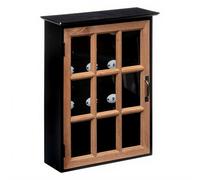 Atmosphera - Boîte à clé Milana en Bois et pin H39,5cm Noir