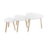Atmosphera - Tables gigognes Mileo Blanc
