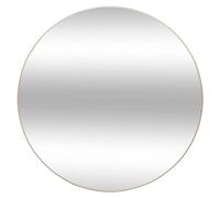 Atmosphera – Miroir rond Alice – Bois et métal – Diam. 110 cm – Doré