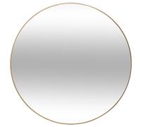 Atmosphera Miroir Alice en métal doré - diamètre 76 cm