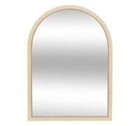 Atmosphera - Miroir Arche Mural Thea, Cadre Effet Bois, 55 x 75 cm - pour Entrée, Chambre, Salon