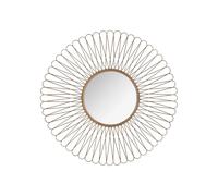 Atmosphera ¦ Miroir déco Soleil métal Doré