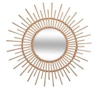 Atmosphera Miroir en rotin Rebecca - diamètre 76 cm