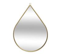 Atmosphera - Miroir Goutte - métal doré 21x29 cm