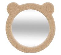 Atmosphera - Miroir Mural Beary Marron 33,5x33,5cm