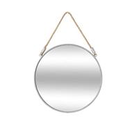 Atmosphera Miroir Rond avec Corde - D 37 cm