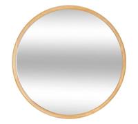 Atmosphera Miroir rond Kim en bois D55 cm