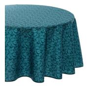 Atmosphera - Nappe Anti-Tache D180 cm Imprimé Feuille