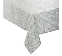 Atmosphera - Nappe anti-tache ethnique Ethnik - L. 240 x l . 140 cm - Gris - Ethnik Gris G