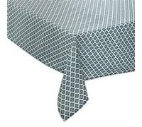 Atmosphera - Nappe anti-tache ethnique Tikal - L. 240 x l . 140 cm - Bleu - Tikal Bleu G