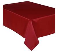 Atmosphera - Nappe Anti-tâche Rouge - 140x240 cm