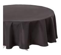Atmosphera - Nappe anti-taches ronde Ophy - Diam 180 cm - Ardoise Gris G