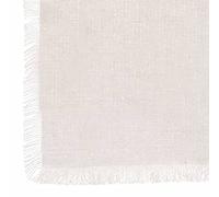 Atmosphera Nappe Maha 100% coton Blanc 250 x 150 cm