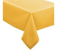 Atmosphera - Nappe rectangulaire Jane en coton - 240x140 cm - Jaune - JANE Jaune G