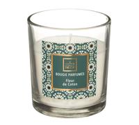 Atmosphera – Bougie parfumée en verre Neda – fleur de coton – 8 cm – 110 g