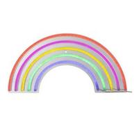 Atmosphera Tube néon mural LED arc-en-ciel - 38 x 1,6 x 19 cm