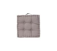 Atmosphera Otto - 40x40 cm - Gris/ocre/jaune