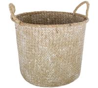 Atmosphera Panier de rangement en roseau - Naturel