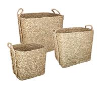 Atmosphera panier de rangement rectangulaire - Beige