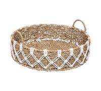 Atmosphera Panier de rangement rond - Naturel