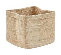 Atmosphera - Panier de rangement Tito en jute 30x30cm - Beige fonçé