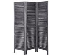 Atmosphéra Paravent Bois Gris 120x170cm