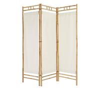 Atmosphera - Paravent Kalel Bambou Blanc 170x135,5x3cm