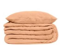 Atmosphera - Parure de lit - Gaze de Coton - Rose - 260x240 cm