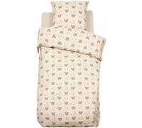 Atmosphera - Parure de lit imprimée Billie 140x200 Motif Ours