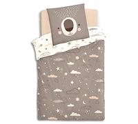 Atmosphera - Parure de lit Enfant Ours - Coton 140x200 cm