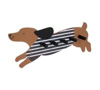 Atmosphera Patère enfant chien 5 crochets - Marron