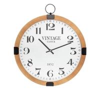 Atmosphera Pendule murale vintage - Beige