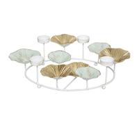 Atmosphera Photophore Nénuphar - 39 x 31,5 cm - Multicolore