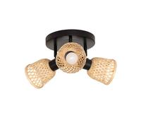Atmosphera – Plafonnier Lio – Beige – 25 x 21 cm