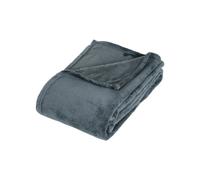 Atmosphera Plaid Microfibre - 125x150 cm - Bleu Orage