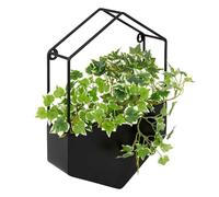 Atmosphera – Plante artificielle à suspendre Curt 35 cm – Pot métal noir