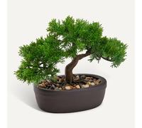 Atmosphera – Bonsaï artificiel – Pot en céramique – H23 cm