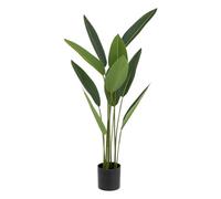 Atmosphera - Plante Artificielle Strelitzia H 97 cm, Aspect Réaliste, sans Entretien - Style Rétro, pour Salon, Entrée, Décoration d'Intérieur