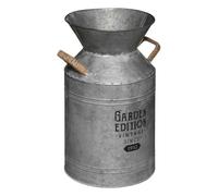 Atmosphera - Pot de Lait Deco en métal Gris Vintage H37