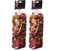 Atmosphera - Pot - pourri - Rose - 140g (Lot de 2)