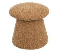 Atmosphera - Pouf Bouclette Enfant zopi Marron d27cm