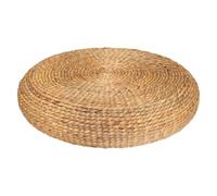 Atmosphera - Pouf de Sol Wond en Jacinthe d'eau Tressée, D 55 cm - Siège d'Appoint pour Salon, Chambre