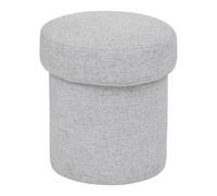 Atmosphera Pouf design Tika - Gris