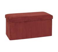 Atmosphera – Pouf pliant Arum Ambre 76 x 38 cm