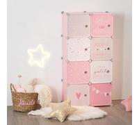 Atmosphera Drawer Storage Shelf Rose Enfants