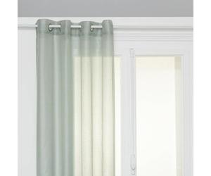 Atmosphera - Rideau Voilage Moly 135 x 240 cm, Tamisant, À Oeillets - pour Salon et Chambre