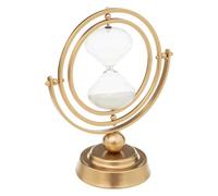 Atmosphera - Sablier déco Bota - métal et Verre - doré - H23 cm