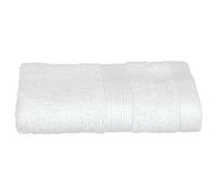 Atmosphera - Serviette invité Essentiel - Coton 450 GR/m² - Blanc 30x50 cm