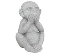 Atmosphera - Singe déco extérieur Sohel H.42cm résine Gris - Modèle a