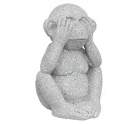 Atmosphera - Singe déco extérieur Sohel H.42cm résine Gris - Modèle b